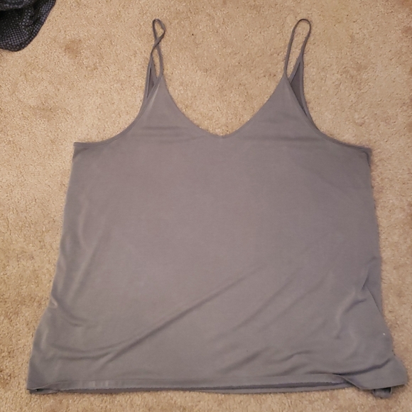 Olive GREEN Maurice Loose Fitting Tank Top - Picture 4 of 4